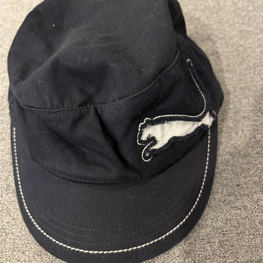 Puma Navy Cap with Embroidered Logo